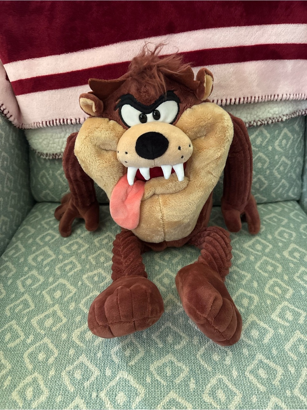Scentsy Brown Tan Plush Tazmanian Devil Toy
